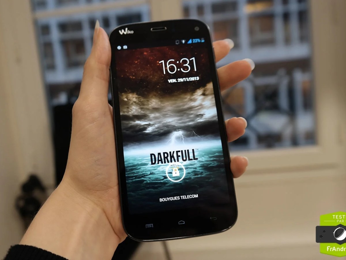 Test du Wiko Darkfull, y a-t-il anguille sous roche ?