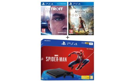🔥 Cyber Monday : pack PS4 (1 To) + 3 jeux (Assassin's Creed,...