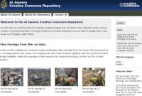 Gaza : Al Jazeera place ses reportages de guerre sous licence Creative Commons