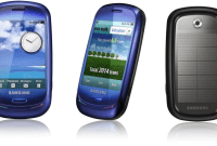 Samsung Blue Earth : un mobile tactile écolo rechargé par le soleil