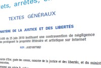 Hadopi : la négligence caractérisée est enfin définie... de manière très floue