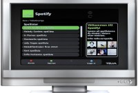 Après les mobiles, Spotify s'affiche sur les téléviseurs