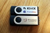 Tout Wikipédia disponible hors ligne avec la clé Framakey