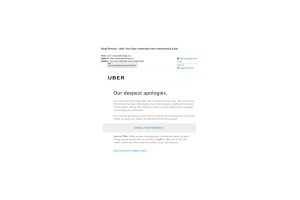 Vol de données chez Uber : une campagne de phishing joue sur la mauvaise...