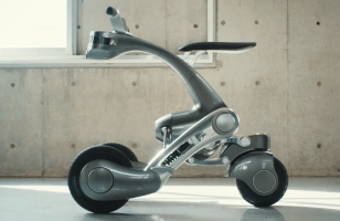 Le robot assistant CanguRo se transforme en vélo électrique