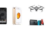 Google Pixel 3 XL à 899 euros, iPhone 7 à 299 euros et Nintendo...