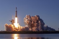 Historique : SpaceX a réussi à récupérer les trois boosters du Falcon Heavy