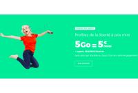 Le Deal du Jour : appels illimités et 5 Go pour le prix d'un...