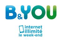Le Deal du Jour : B&You propose la 4G illimitée le week-end et 50...