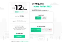 RED 60 Go à 12€ par mois à vie : l'un des meilleurs forfaits...