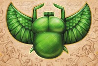 Pharaon, le jeu de société de placement d'ouvriers... sans ouvriers