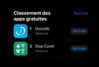L’application Stop Covid existe déjà sur iOS et Android, mais ce n’est pas la bonne