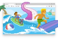 Saviez-vous que Microsoft propose un jeu de surf rétro dans Edge ?