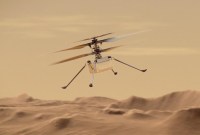L'hélicoptère Ingenuity a été allumé dans l'espace pour la première fois, avant son arrivée...