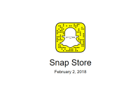 Snap Store : Snapchat se lance dans la vente de produits dérivés
