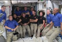 Thomas Pesquet et les astronautes de Crew-2 ont débarqué à bord de l'ISS