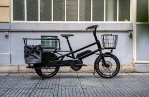 Moustache lance le Lundi 20, son vélo cargo électrique « long tail » :...