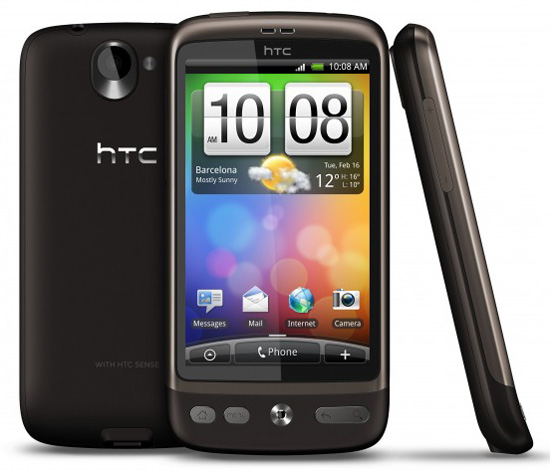 HTC-Desire-1 Comparaison entre le HTC Desire HD, le HTC Desire et le Desire Z (Vision)