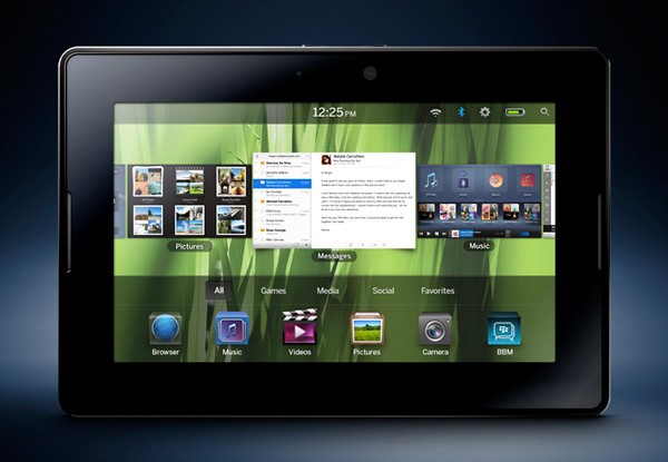 Research In Motion présente sa tablette Blackberry PlayBook