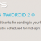Twidroid prépare sa version 2.0