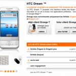 Le HTC Dream à 9 euros chez Orange