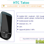 HTC Click et Samsung Galaxy Lite Android chez Bouygues Telecom