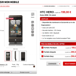 HTC Hero re-disponible sur Virgin Mobile, et il est plus cher !