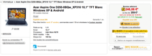 Le netbook Acer Aspire One D250 sous Android disponible à partir de 246 euros