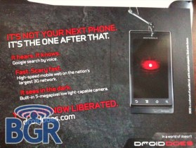 Le lancement du Motorola Droid est imminent !