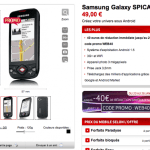 Le Samsung Spica disponible chez Virgin Mobile à partir de 1 euro