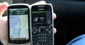 GPS : Comparatif vidéo de Google Maps Navigation et OVI Maps