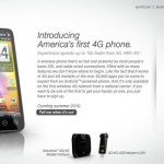 HTC EVO (Supersonic), HTC vient de présenter le premier androphone 4G !