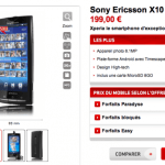 Après Orange, le Sony-Ericsson X10 débarque chez Virgin Mobile