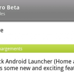 LauncherPro : La beta d’un Home bluffant !