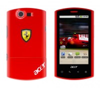 Acer Liquid E Ferrari back and front