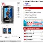 Le Sony Ericsson Xperia X10 Mini Pro chez Virgin