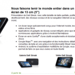 Dell Streak 5″ : Disponible en noir sur le site officiel