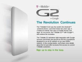 T-Mobile prépare le lancement d’un mystérieux T-Mobile G2