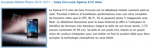 Le Sony Ericsson Xperia X10 Mini et le Samsung Galaxy S nommés meilleurs smartphones par l’EISA
