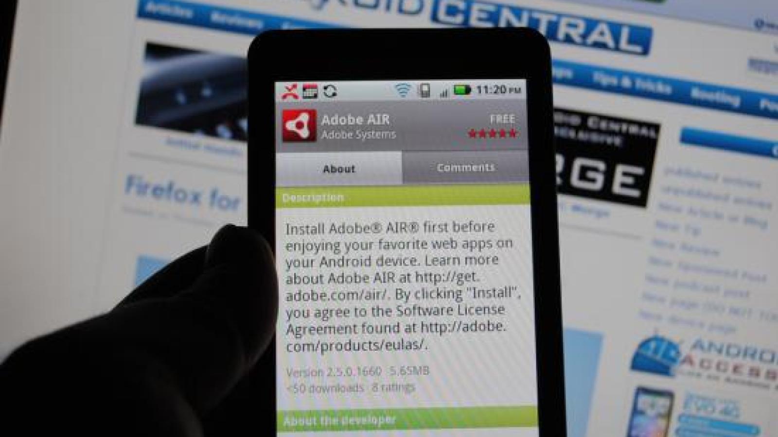 Adobe Air enfin disponible sur Android — Frandroid