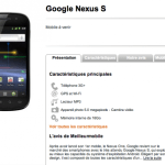 Nexus S chez MeilleurMobile