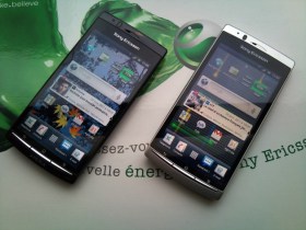 Le Sony Ericsson Xperia Arc se dévoile en photos et vidéo, avec ses deux coloris