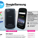 Qoqa : Le Google Nexus S est de retour !