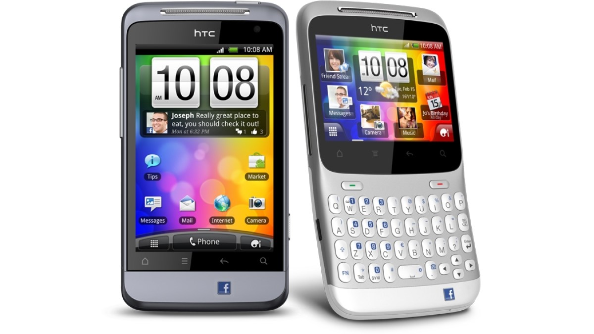 HTC ChaCha et HTC Salsa