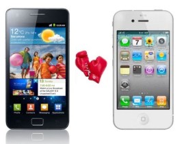 Petite comparaison du Samsung Galaxy S II & de l’iPhone 4