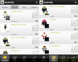 Androify : un réseau social pour partager vos créations d’Androidify