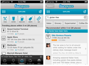 Foursquare 3.0 prend un nouveau virage : l’exploration !