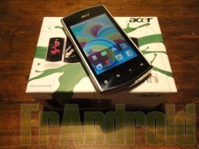 Test de l’Acer Liquid Mini sous Android