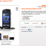 Les Sony Ericsson Xperia Play et HTC Desire S sont en vente chez Orange
