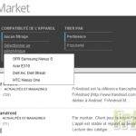 De nouveaux filtres de recherche sur l’Android Market Web De nouveaux filtres de recherche sur l’Android Market Web